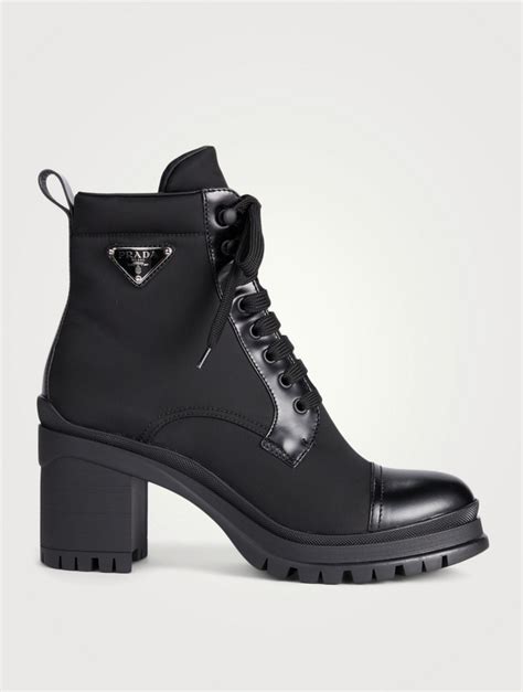 women's prada booties|prada combat boots women's.